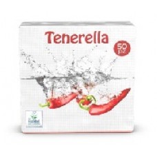 Χαρτοπετσέτες πολυτελείας, 50 χαρτοπετσέτες, Δίφυλλη, 33Χ33 (1005)