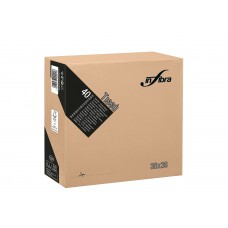 Χαρτοπετσέτες πολυτελείας PUNTA PUNTA, 40 χαρτοπετσέτες, Δίφυλλη, άμμου ανοικτό, 38Χ38 (1282/c/CAPPUCCINO)