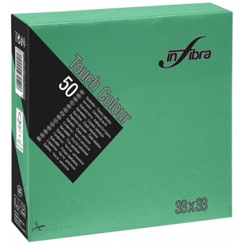 Χαρτοπετσέτες πολυτελείας - 50 χαρτοπετσέτες – Δίφυλλη – Πράσινη - 33Χ33 (1360/C/VERDE) Χαρτοπετσέτες πολυτελείας - 50 χαρτοπετσέτες – Δίφυλλη – Πράσινη - 33Χ33 (1360/C/VERDE)