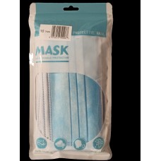 Μάσκα μίας χρήσης 10 τεμάχια (2065/10)