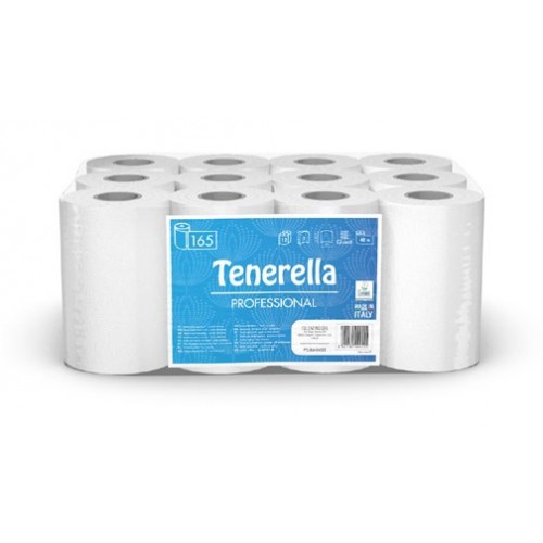 Χειροπετσέτα ρολό, Δίφυλλο, 12 ρολά, 570,60 μέτρα (455)