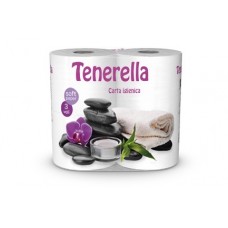 Χαρτί Υγείας, 4 ρολά, Τρίφυλλο, 144 μέτρα (933)