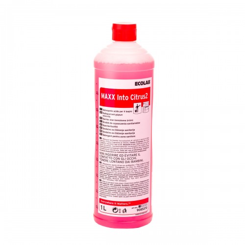 MAXX INTO CITRUS2 1L Καθαριστικό μπάνιου με άρωμα κίτρου ECOLAB (10004895) MAXX INTO CITRUS2 1L Καθαριστικό μπάνιου με άρωμα κίτρου ECOLAB (10004895)