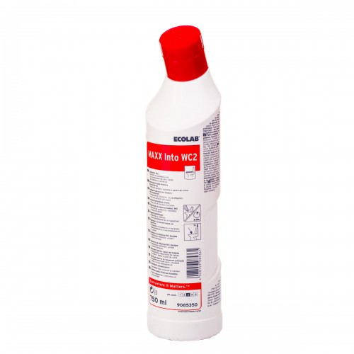 Καθαριστικό WC ECOLAB MAXX INTO WC2 750ML (10004896)