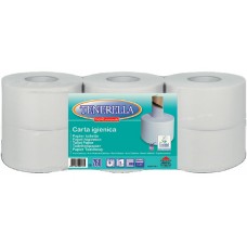 Χαρτί Υγείας Επαγγελματικό, 6 ρολά, Δίφυλλο, 1.080 μέτρα συνολικά (260/p)