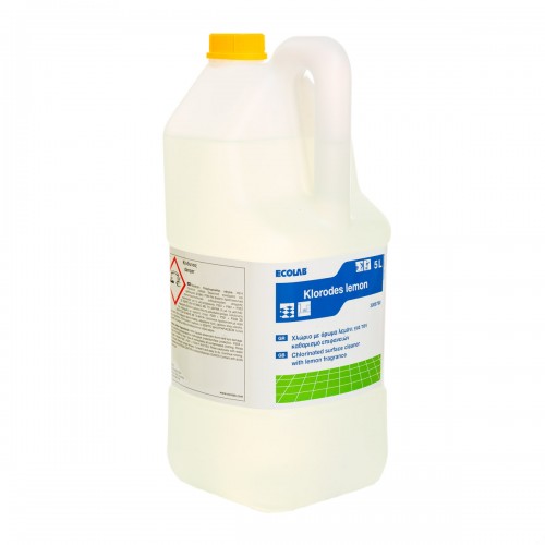 KLORODES LEMON 5L Καθαριστικό δαπέδων, συμπικνωμένο χλώριο ECOLAB (30001507) KLORODES LEMON 5L Καθαριστικό δαπέδων, συμπικνωμένο χλώριο ECOLAB (30001507)