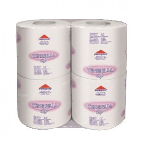 Χαρτί Υγείας ένα – ένα τυλιγμένο σε χαρτί (HO.RE.CA. Luxury), 4 ρολά, Δίφυλλο, 23 μέτρα ανά ρολό (901)